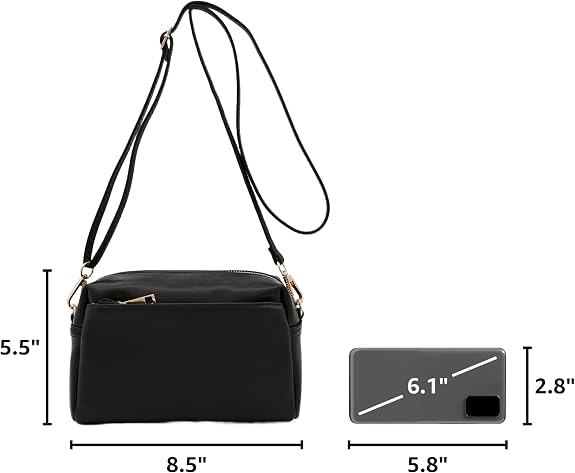 The Triple-Zip Crossbody