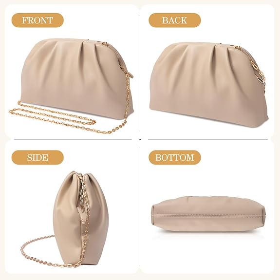 The Pleated Clutch