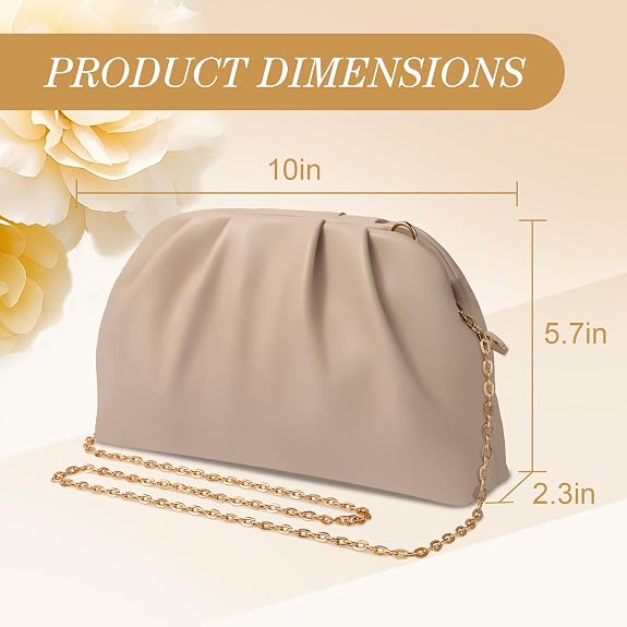 The Pleated Clutch