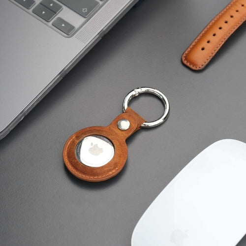 The Leather AirTag Holder