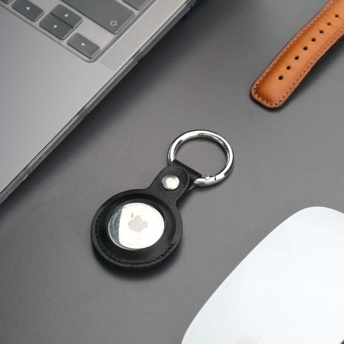 The Leather AirTag Holder