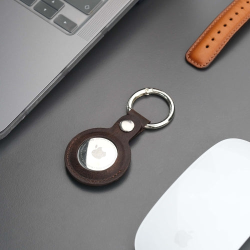 The Leather AirTag Holder