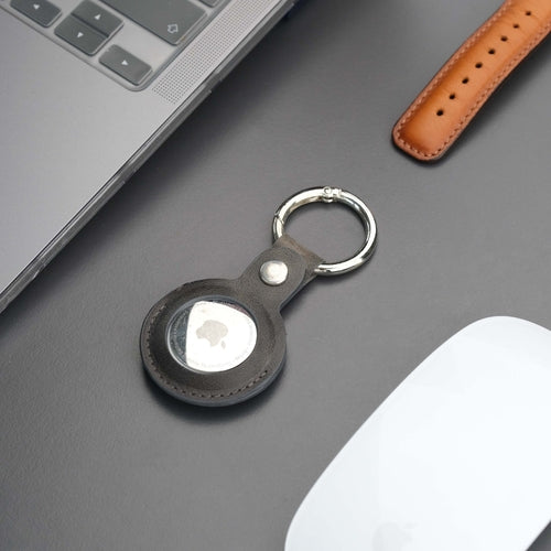 The Leather AirTag Holder