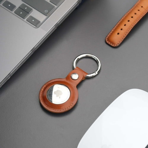 The Leather AirTag Holder