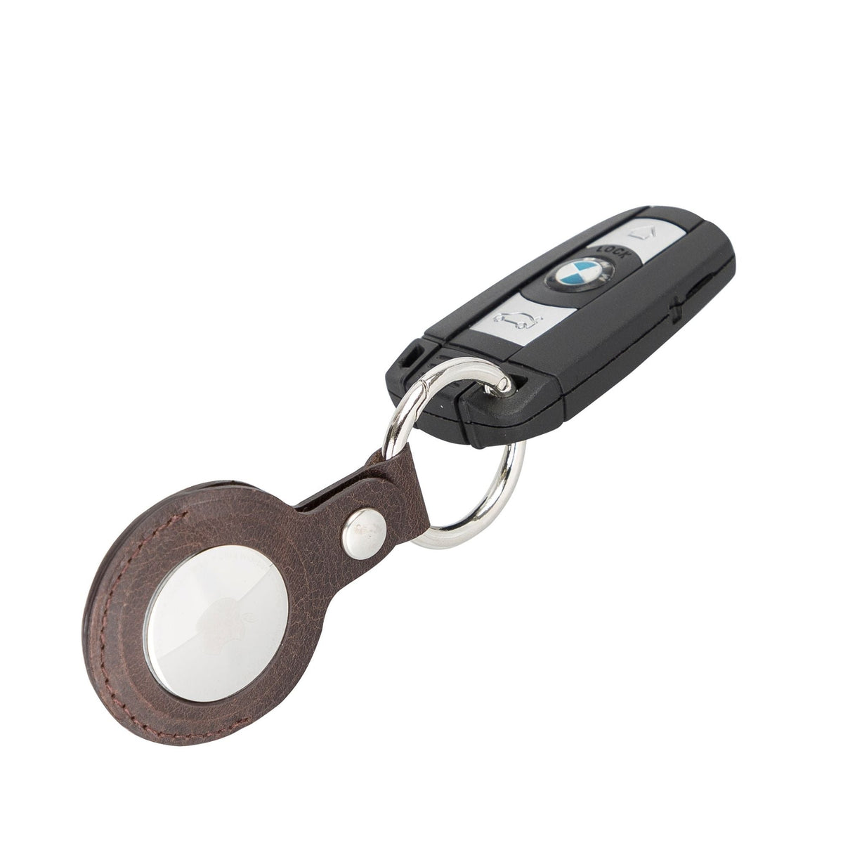 The Leather AirTag Holder