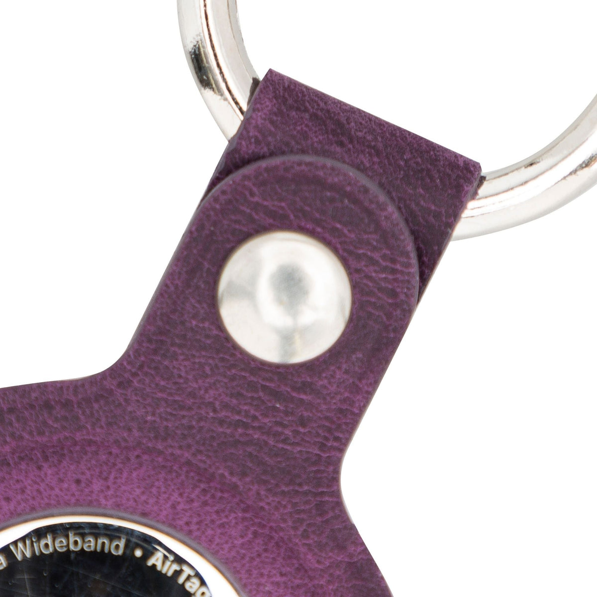 The Leather AirTag Holder