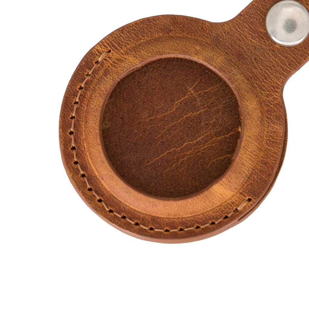 The Leather AirTag Holder