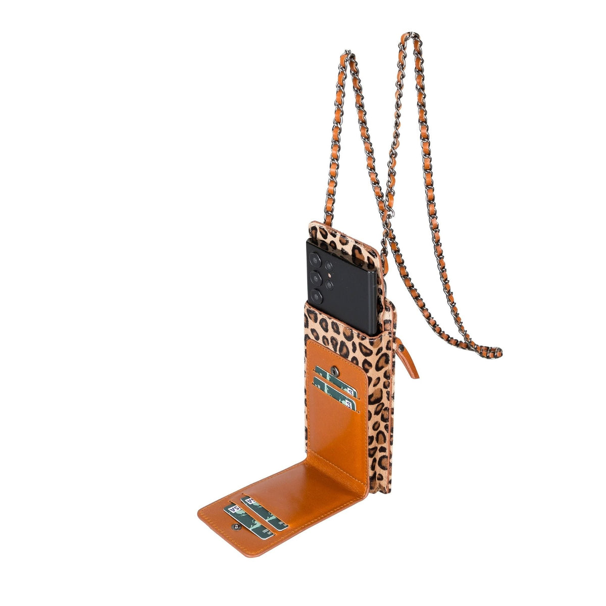 The Leather Phone Crossbody