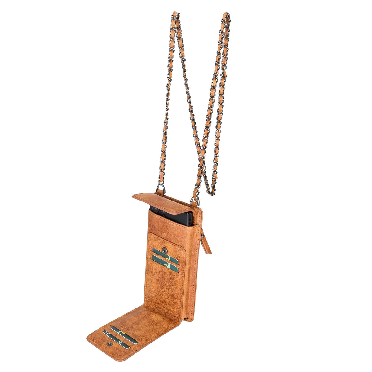 The Leather Phone Crossbody