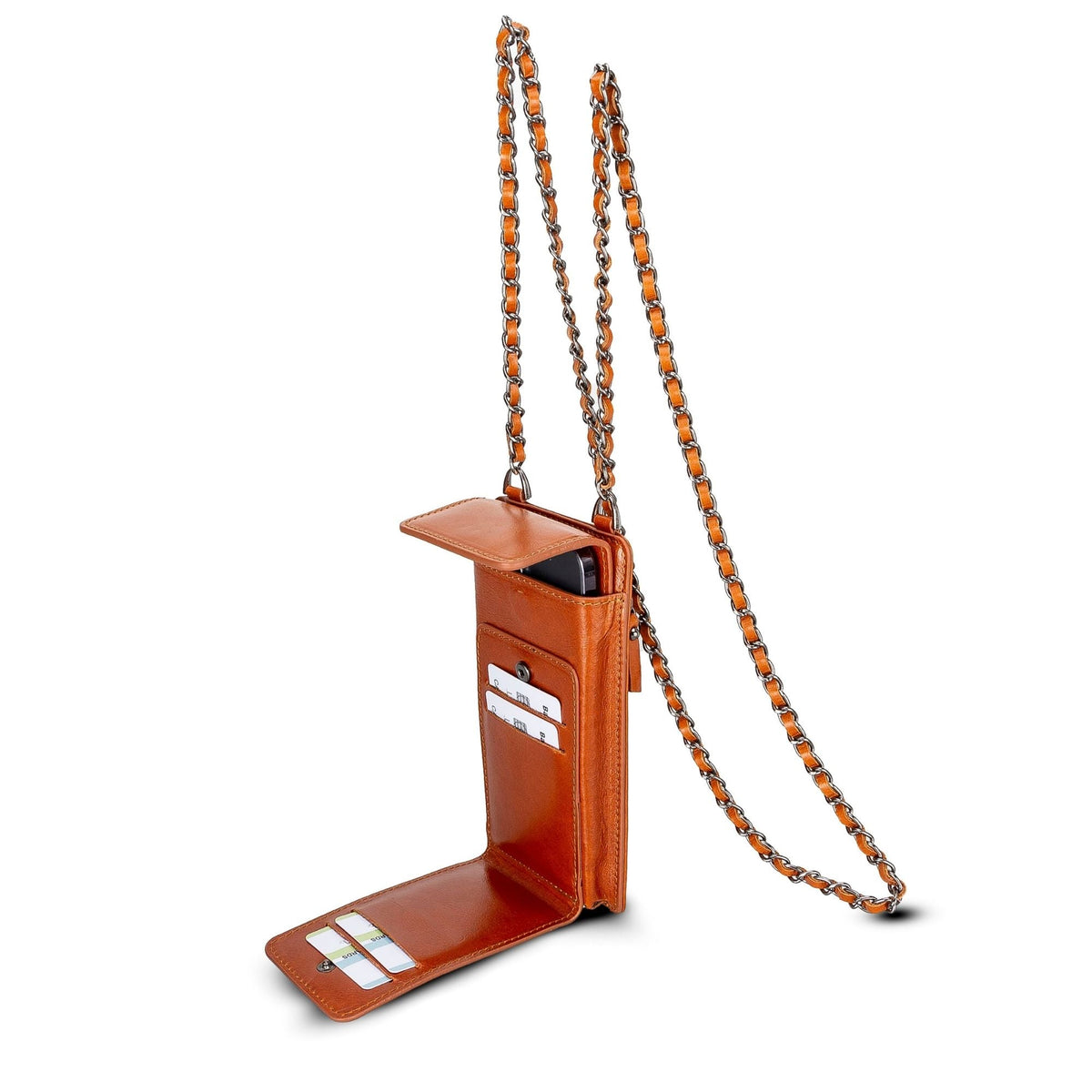 The Leather Phone Crossbody